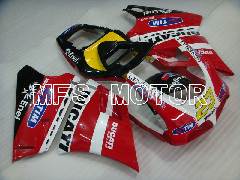 Ducati 916 1994-1998 Injection ABS Fairing - Others - Red White - MFS4030