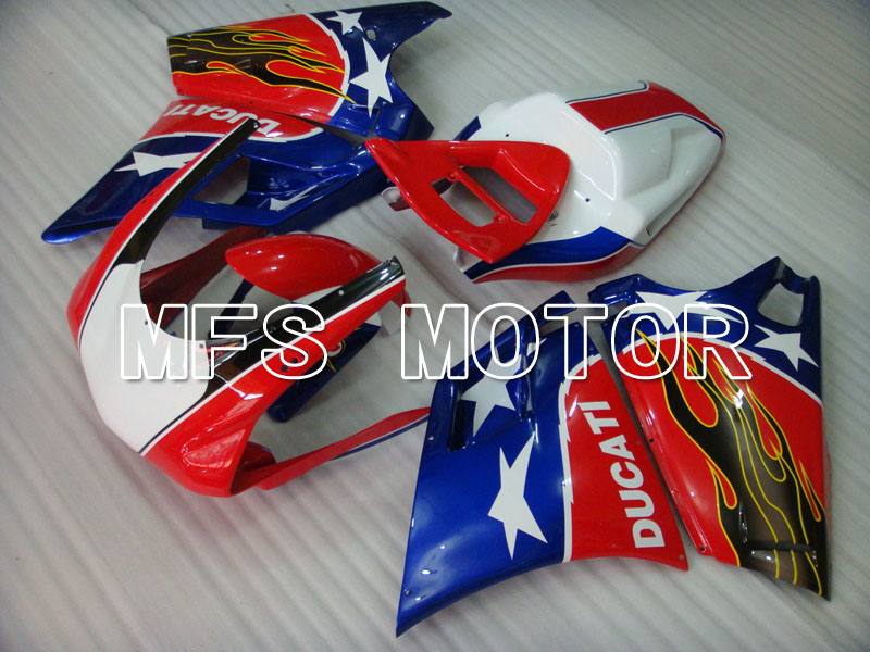 Ducati 916 1994-1998 Injection ABS Fairing - Others - Red Blue - MFS4038